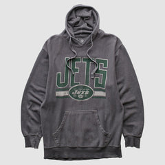 New York Jets NFL 2010s Hooded Pullover Sweatshirt - Dark Heather Gray Vintage online