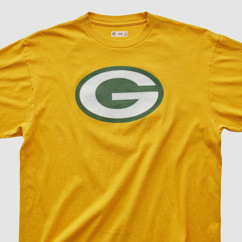 Green Bay Packers NFL 2000s T-shirt - Yellow Vintage outlet