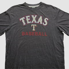 Texas Rangers MLB 2000s T-shirt - Dark Heather Gray Vintage