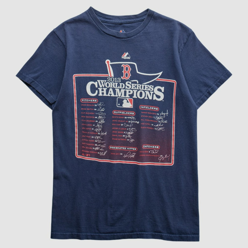 Boston Red Sox Majestic 2013 T-shirt - Navy Vintage