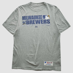 Milwaukee Brewers 2008 T-shirt - Heather Gray Vintage
