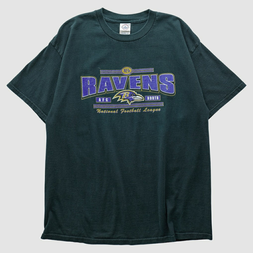 Baltimore Ravens Delta 2000s T-shirt - Green Vintage on sale