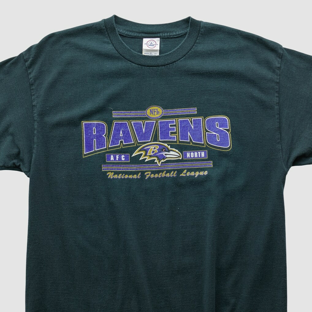 Baltimore Ravens Delta 2000s T-shirt - Green Vintage on sale
