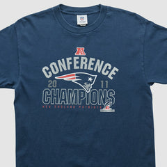 New England Patriots Team Edition Apparel 2011 T-shirt - Navy Vintage for sale