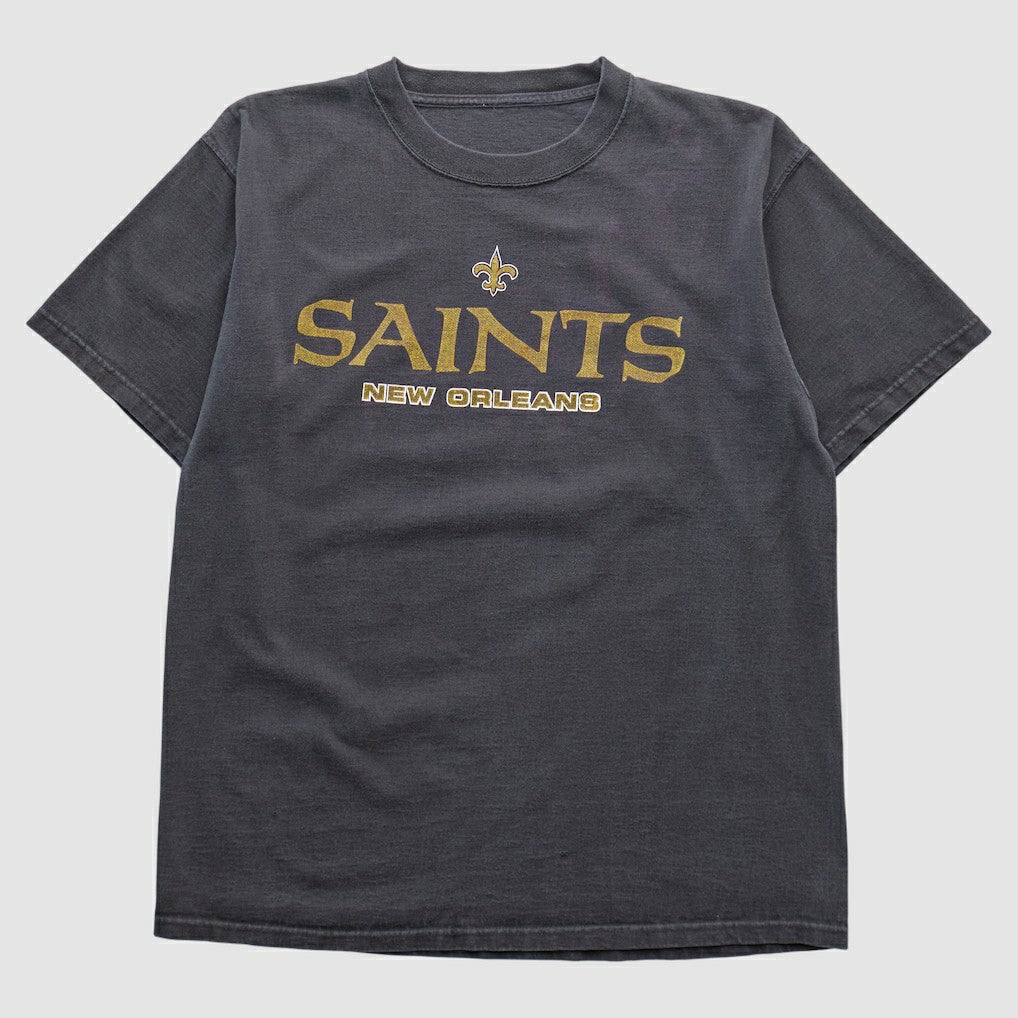 New Orleans Saints 2000s T-shirt - Charcoal Vintage on sale