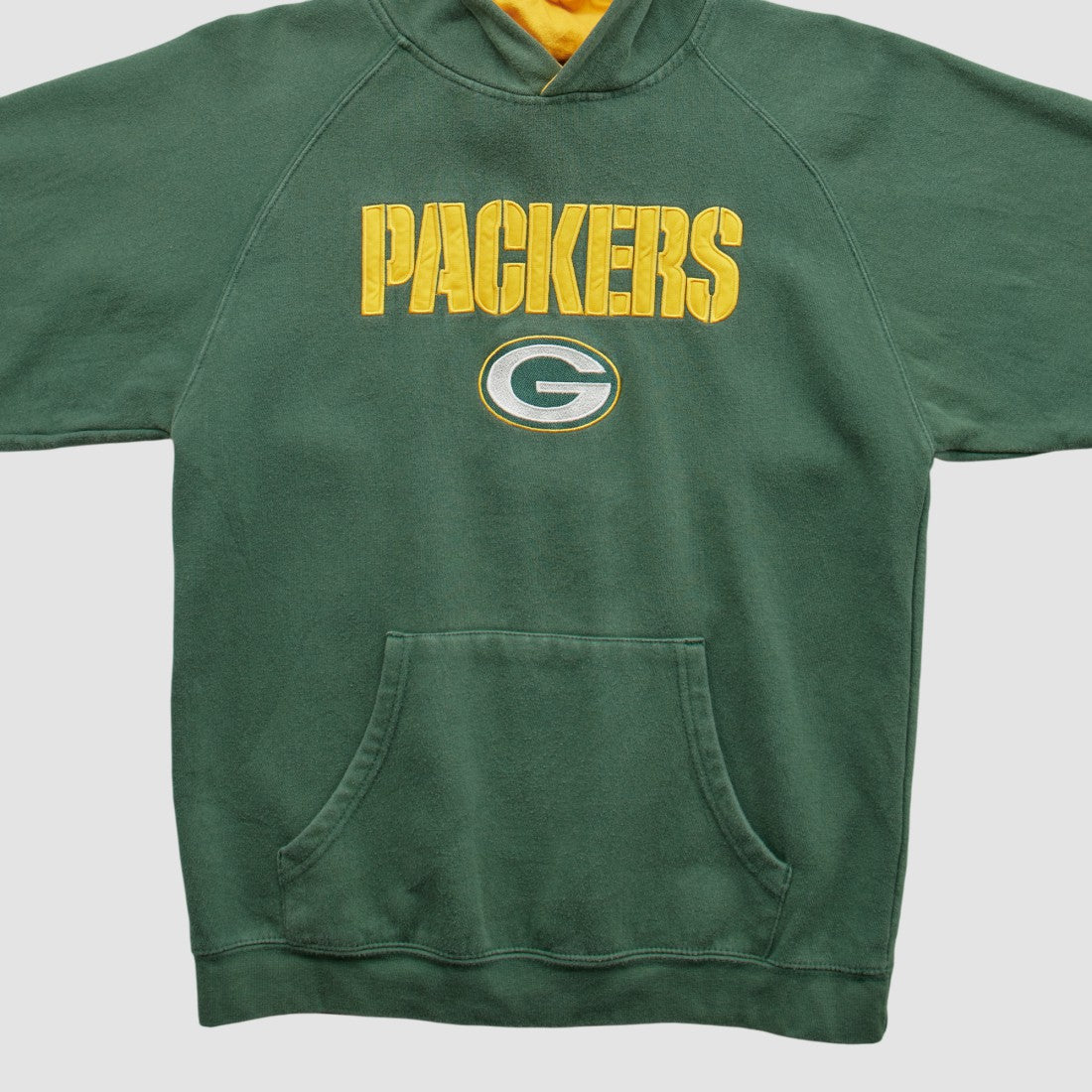 Green Bay Packers Reebok 2000s Hooded Pullover Sweatshirt - Green Vintage cheap