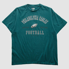 Philadelphia Eagles NFL 2000s T-shirt - Teal Vintage on sale