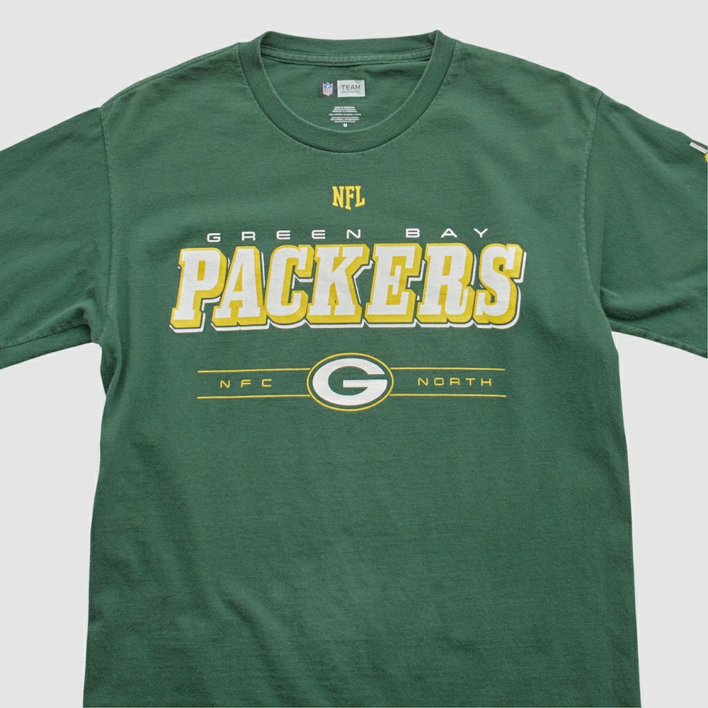 Green Bay Packers Team Edition Apparel 2000s Long Sleeve T-shirt - Green Vintage sale
