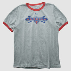 Texas Rangers Majestic 2010 T-shirt - Heather Gray Vintage