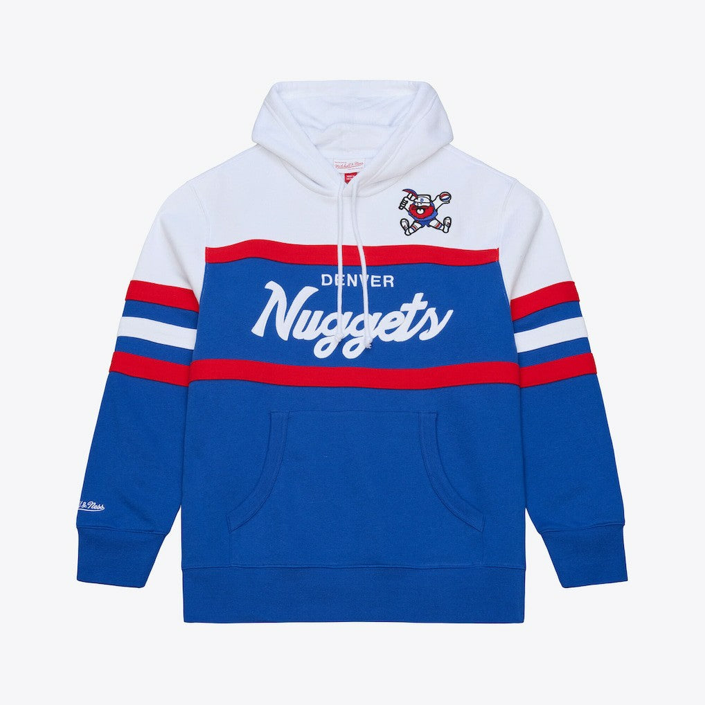 Denver Nuggets Head Coach Hoodie sale - Royal | Mitchell & Ness shop
