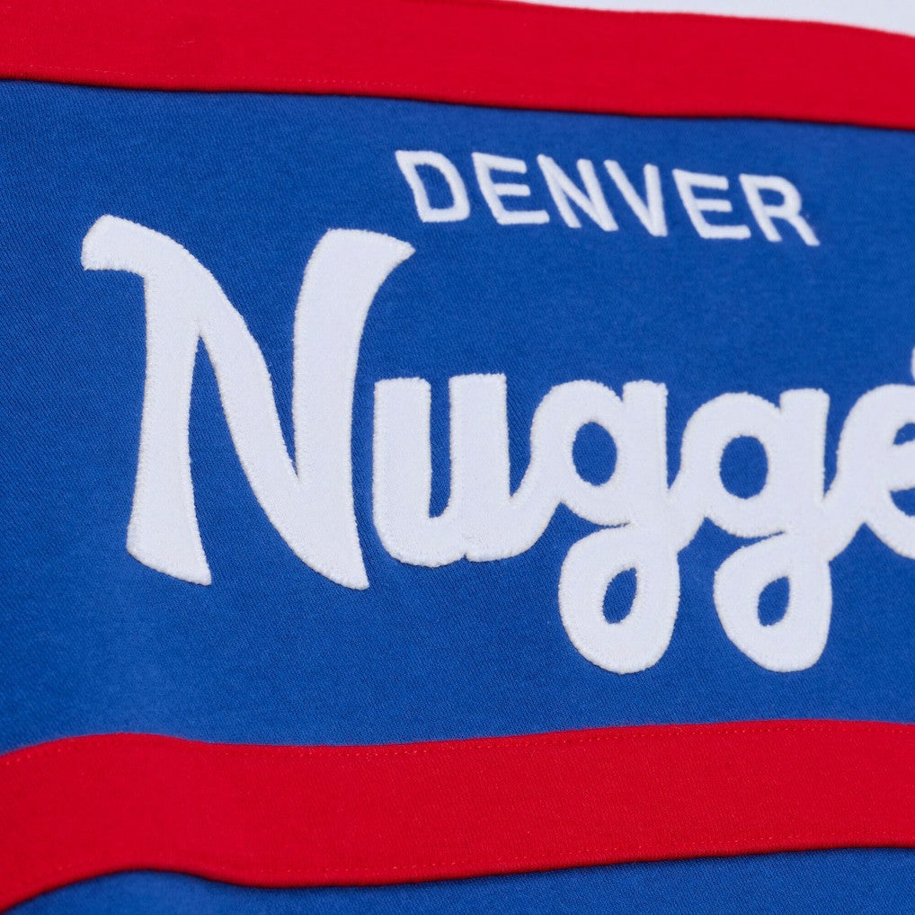 Denver Nuggets Head Coach Hoodie sale - Royal | Mitchell & Ness shop