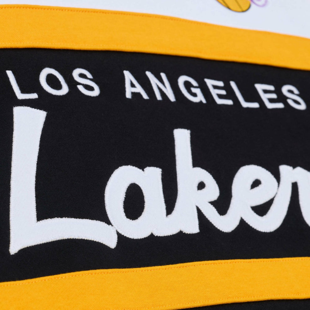 Los Angeles Lakers Head Coach Hoodie - Black | Mitchell & Ness discount