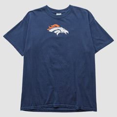 Denver Broncos Gildan 2010s T-shirt - Navy Vintage discount