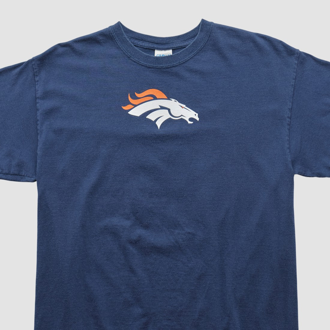 Denver Broncos Gildan 2010s T-shirt - Navy Vintage discount