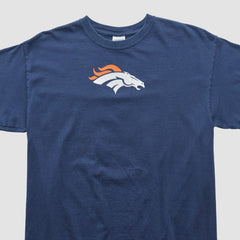 Denver Broncos Gildan 2010s T-shirt - Navy Vintage discount