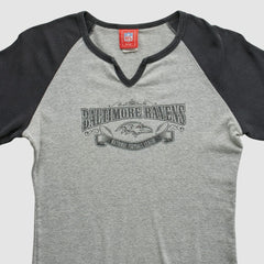 Baltimore Ravens NFL 2000s T-shirt - Heather Gray Vintage for sale