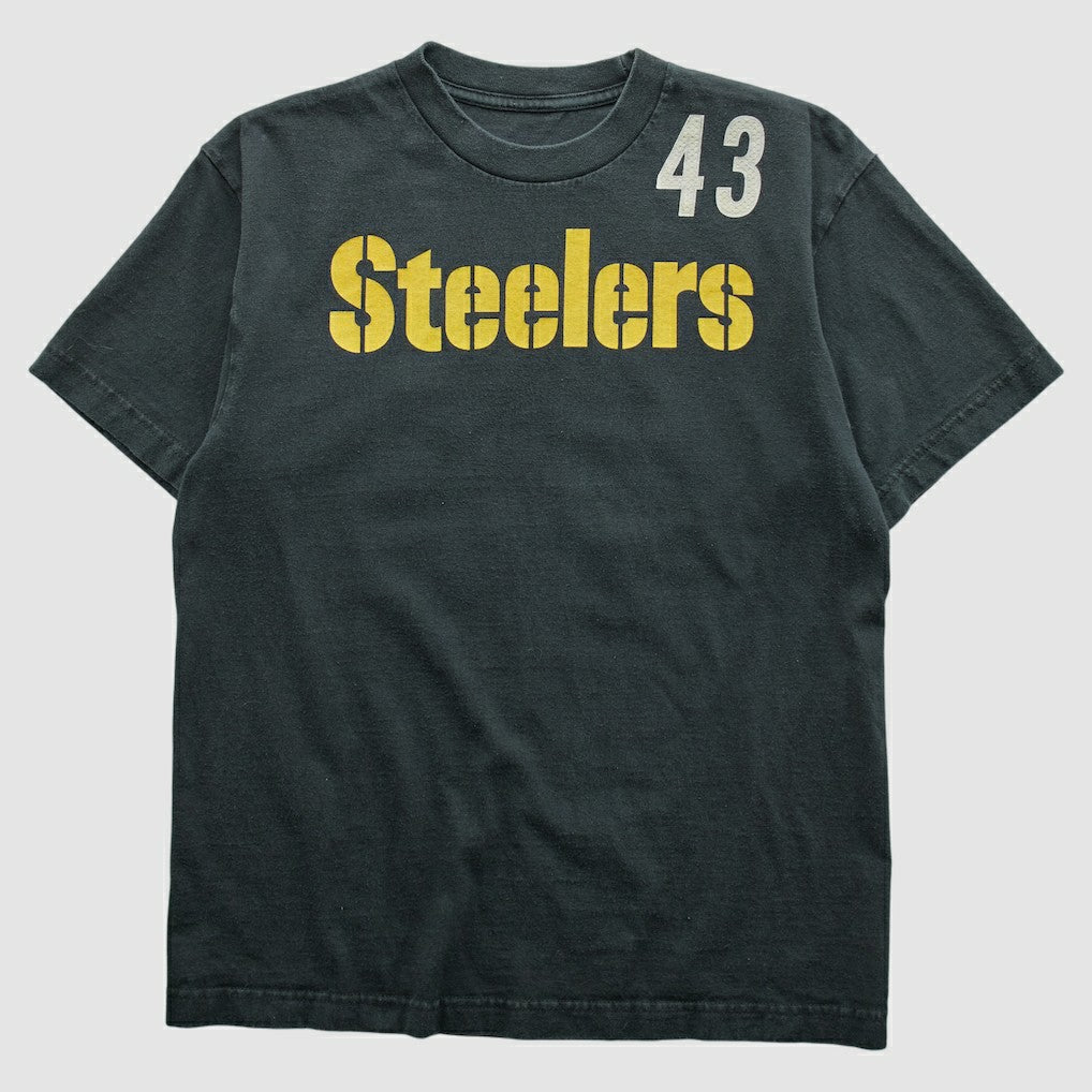 Pittsburgh Steelers Reebok 2000s T-shirt - Black Vintage discount