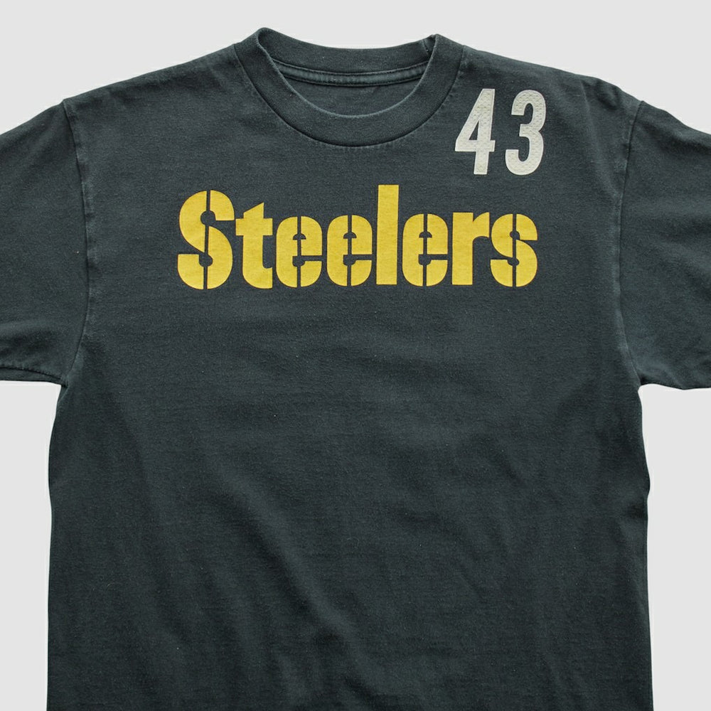 Pittsburgh Steelers Reebok 2000s T-shirt - Black Vintage discount