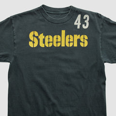 Pittsburgh Steelers Reebok 2000s T-shirt - Black Vintage discount