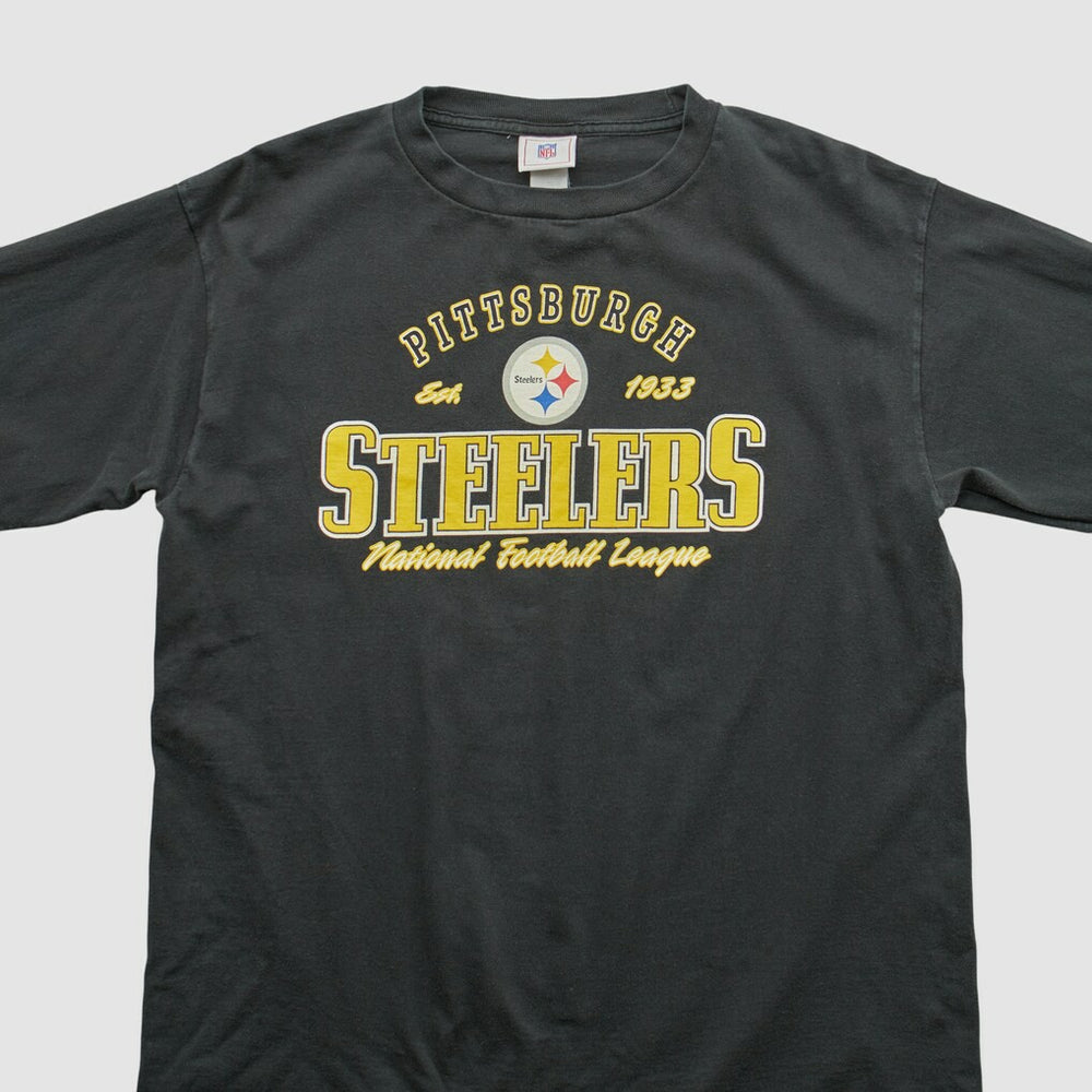 Pittsburgh Steelers NFL 2000s Long Sleeve T-shirt - Black Vintage outlet