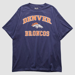 Denver Broncos Team Edition Apparel 2000s T-shirt - Navy Vintage discount
