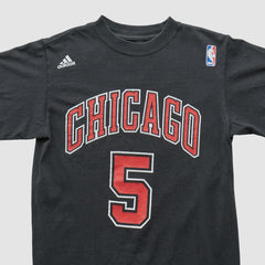 Chicago Bulls 2010s T-shirt sale - Black Vintage | Adidas cheap