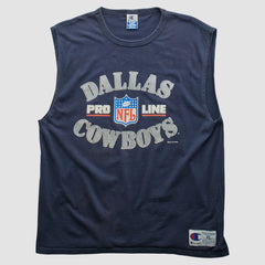 Dallas Cowboys Champion 90s Tank - Navy Vintage discount