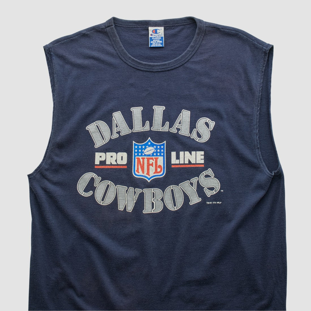 Dallas Cowboys Champion 90s Tank - Navy Vintage discount
