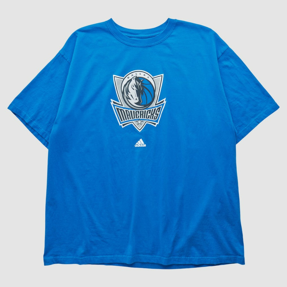 Dallas Mavericks 2010s T-shirt sale - Blue Vintage | Adidas on sale