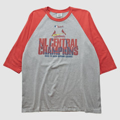 St. Louis Cardinals Lee Apparel 2000s T-shirt - Heather Gray Vintage