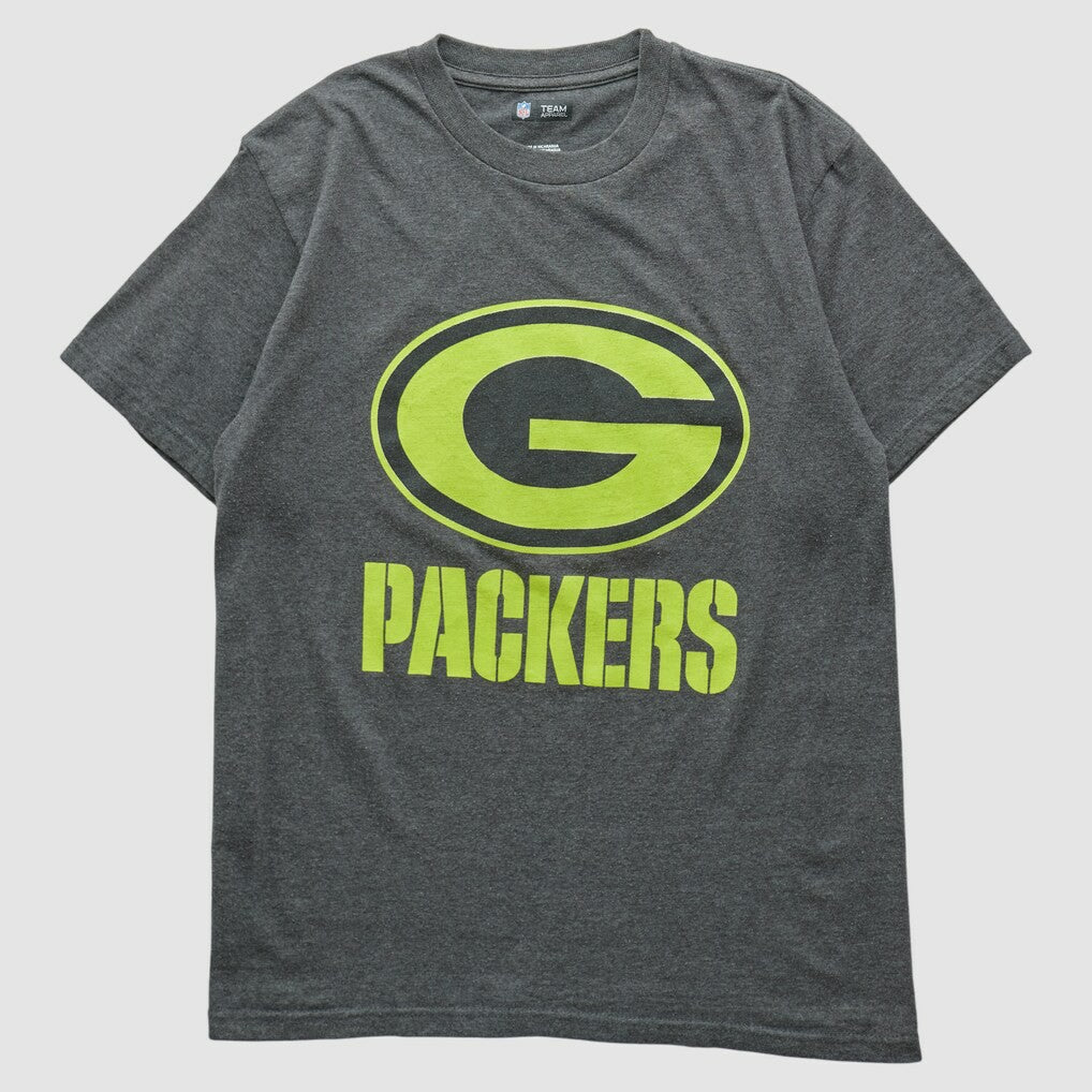 Green Bay Packers NFL 2010s T-shirt - Dark Heather Gray Vintage online