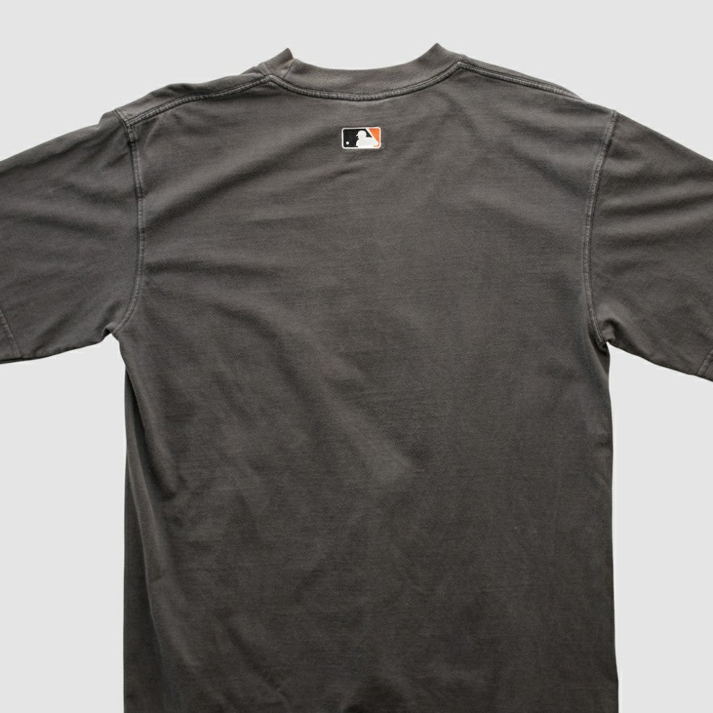 Baltimore Orioles Majestic 2000s T-shirt - Charcoal Vintage