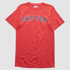 Boston Red Sox Majestic 2000s T-shirt - Red Vintage