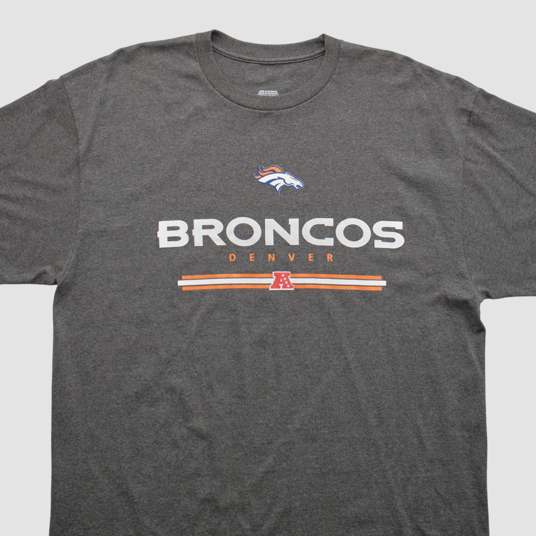 Denver Broncos 2010s T-shirt - Dark Heather Gray Vintage outlet