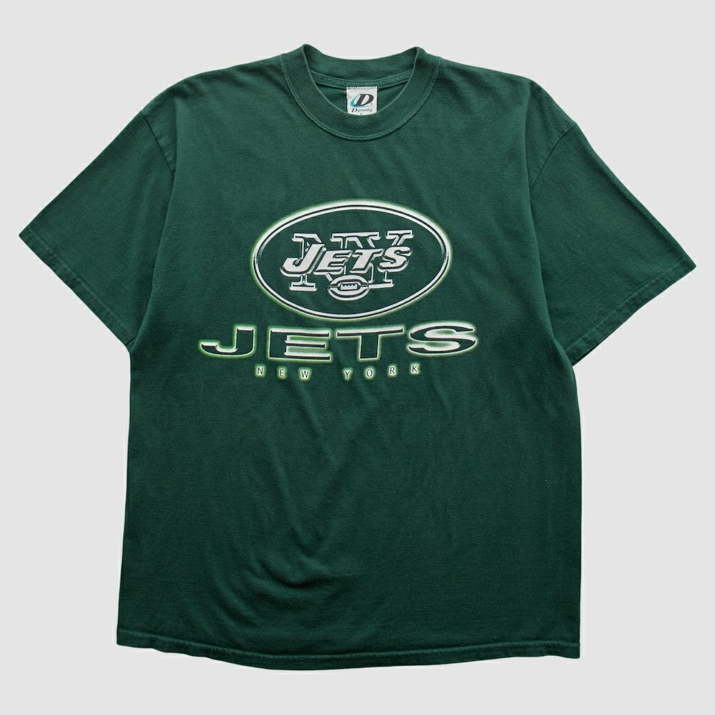 New York Jets Dynasty 2000s T-shirt - Green Vintage cheap