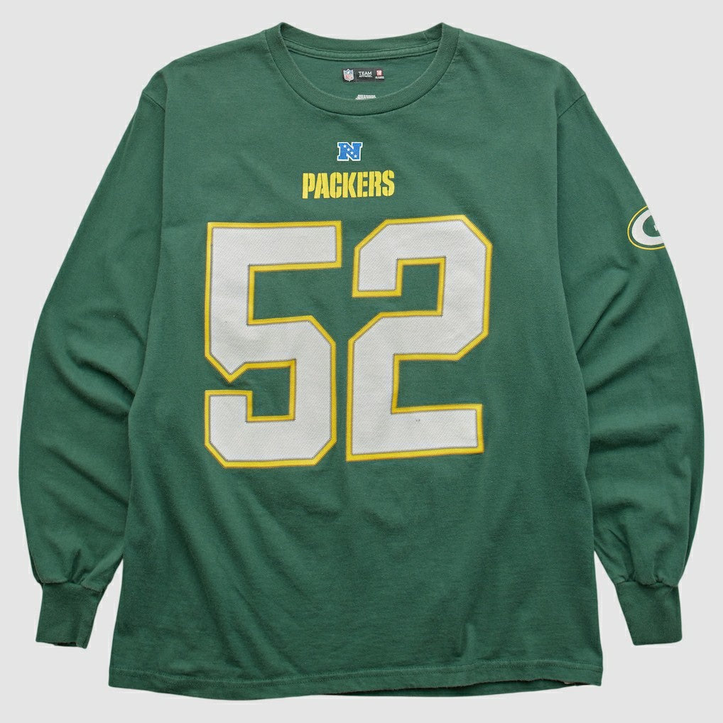 Green Bay Packers NFL 2010s Long Sleeve T-shirt - Green Vintage online