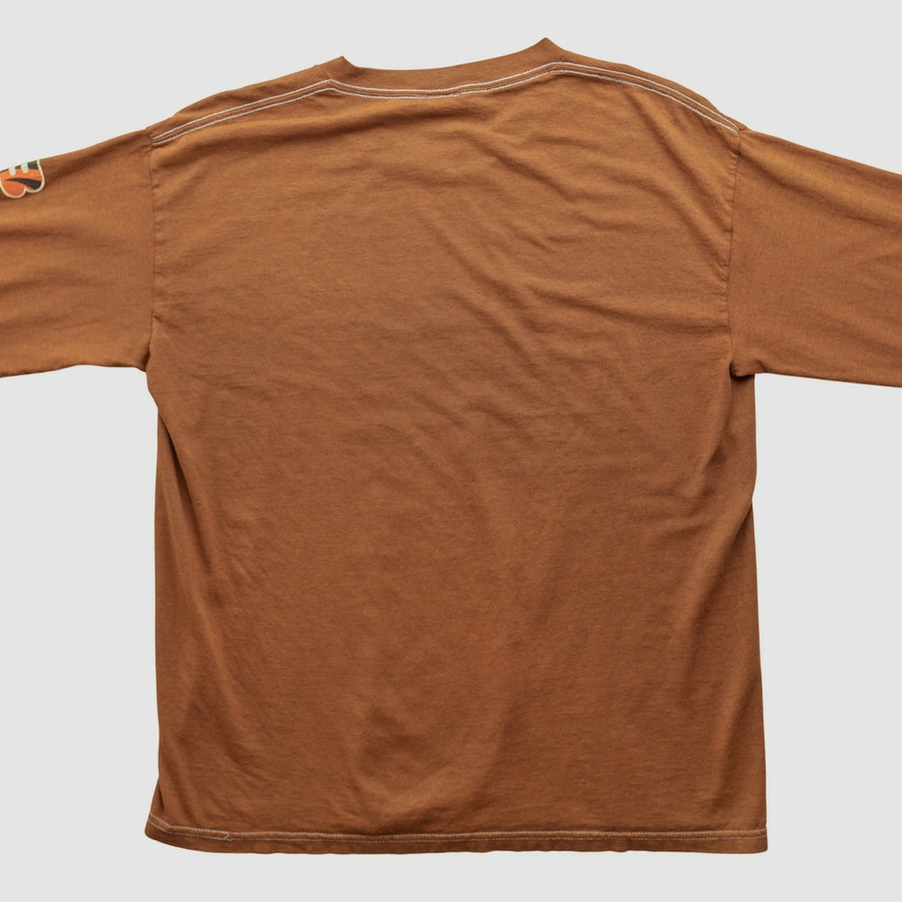 Cincinnati Bengals 2000s Long Sleeve T-shirt - Brown Vintage for sale