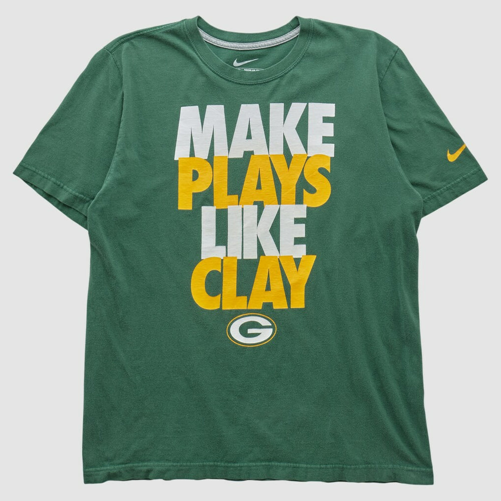 Green Bay Packers 2010s T-shirt - Green Vintage for sale