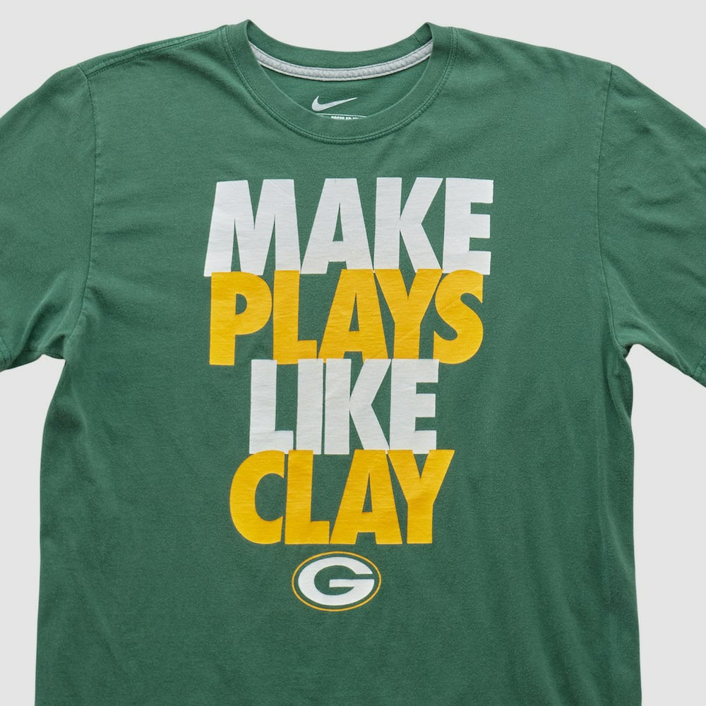 Green Bay Packers 2010s T-shirt - Green Vintage for sale