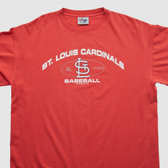 St. Louis Cardinals Majestic 2000 T-shirt - Red Vintage