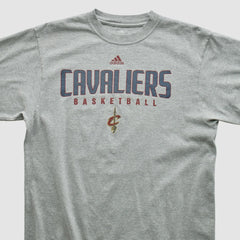 Cleveland Cavaliers 2010s T-shirt sale - Heather Gray Vintage | Adidas on sale