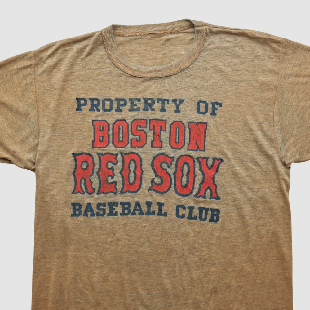 Boston Red Sox 80s T-shirt - Tan Vintage