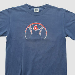 Boston Red Sox Lee Apparel 2000s T-shirt - Navy Vintage