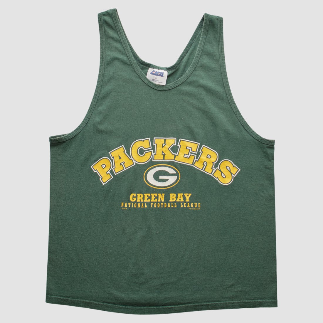 Green Bay Packers CSA 90s Tank - Green Vintage discount