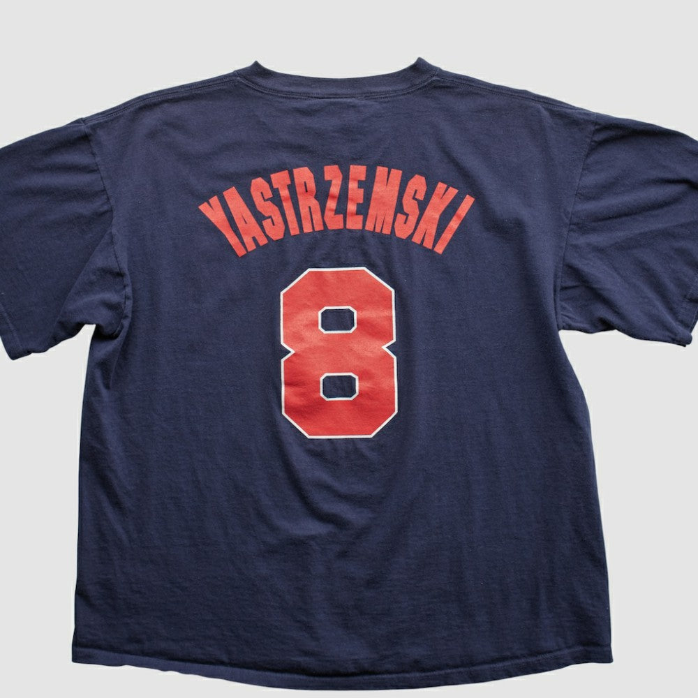 Boston Red Sox Majestic 2000s T-shirt - Navy Vintage
