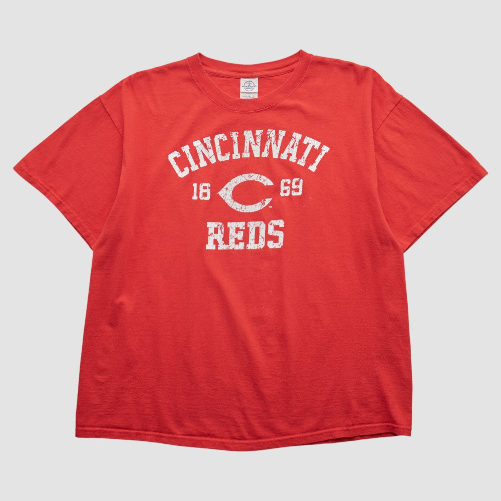 Cincinnati Reds Delta 2010s T-shirt - Red Vintage