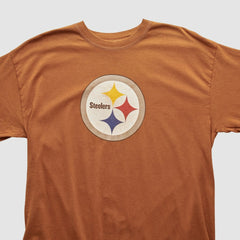 Pittsburgh Steelers Gildan 2000s Long Sleeve T-shirt - Brown Vintage for sale