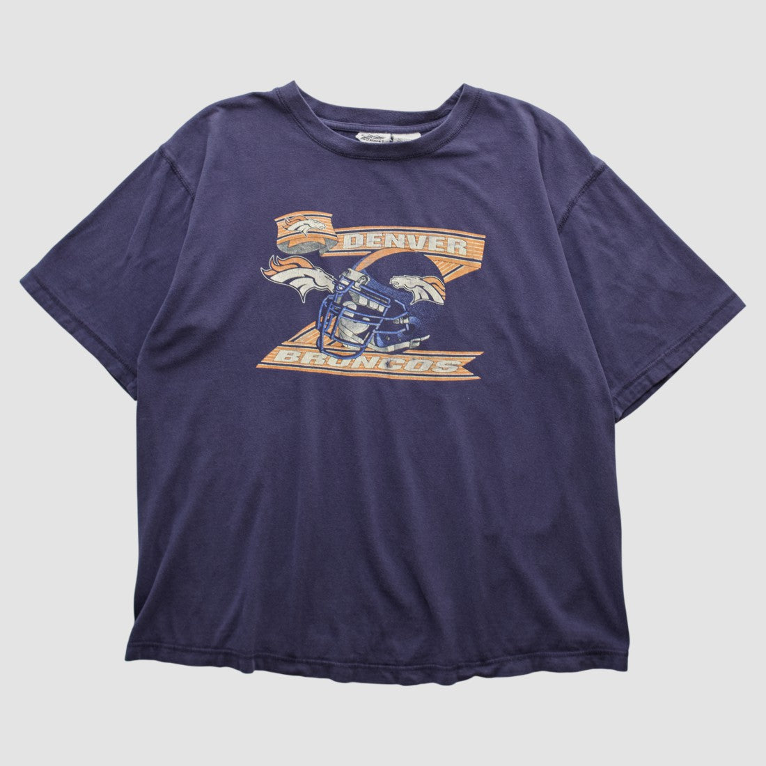 Denver Broncos Pro Edge 2000s T-shirt - Navy Vintage outlet