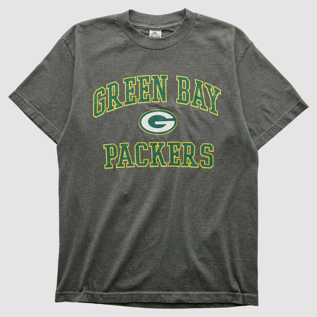 Green Bay Packers Alstyle 2010s T-shirt - Dark Heather Gray Vintage on sale