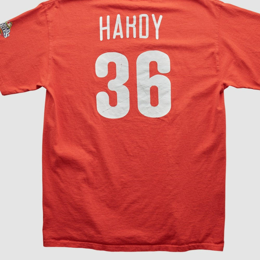 Philadelphia Phillies Majestic 2010s T-shirt - Red Vintage